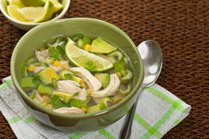 Chicken and Avocado Lime Soup