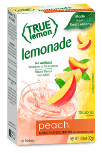 10-count-box-of-true-lemon-peach-lemonade-drink-mix