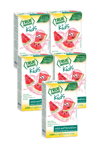 True Lemon Kids Wild Watermelon 5-Pack Hydration Kit.