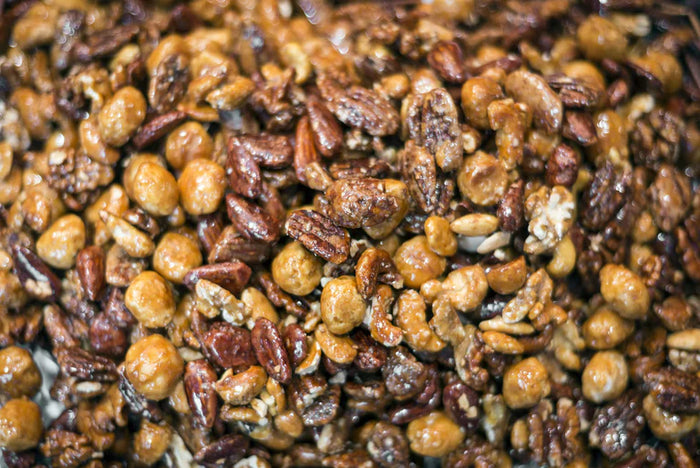 Ginger Spice Roasted Nuts