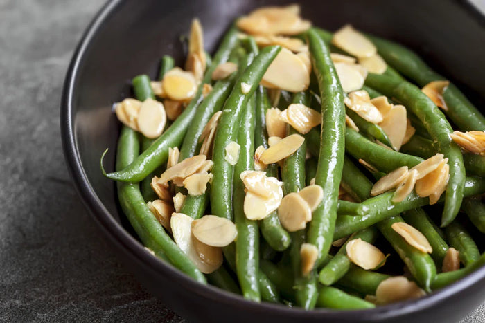 Green Beans With Almonds and Lemon Brown Butter