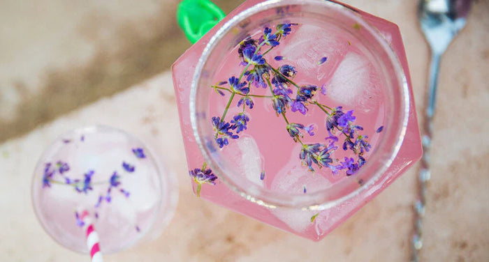 Lavender Raspberry Lemonade