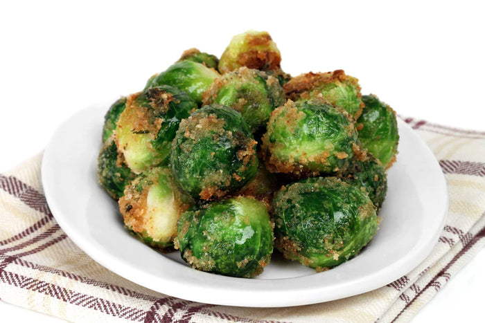 Roasted Brussels Sprouts with Breadcrumbs and True Lemon