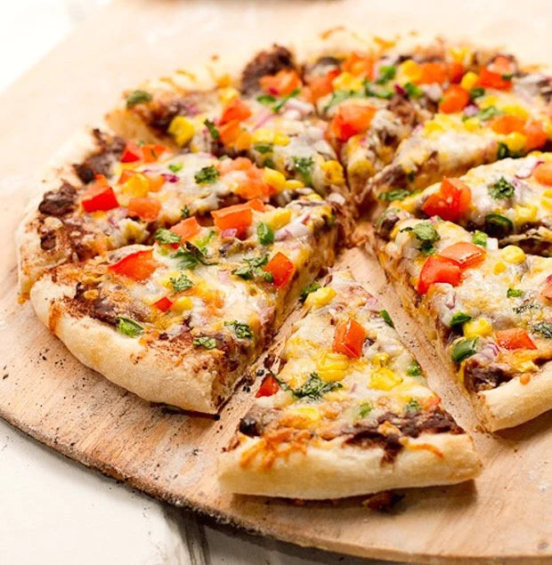 Spicy Lime-Infused Mexican Pizza