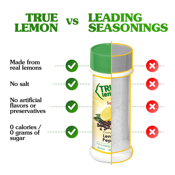 True Lemon® Lemon Pepper Salt Free Seasoning Blend