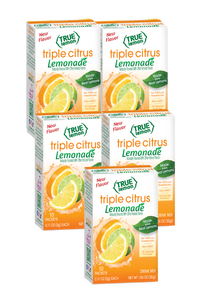 True Lemon Triple Citrus Lemonade 5-Pack Hydration Kit
