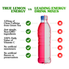 True Lemon vs leading energy drinks