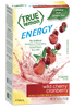 A 6-count box of True Lemon Energy Wild Cherry Cranberry.