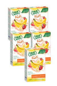 True Lemon Kids Strawberry Banana 5-Pack Hydration Kit.