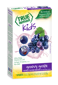10-count box of True Lemon Kids Groovy Grape.